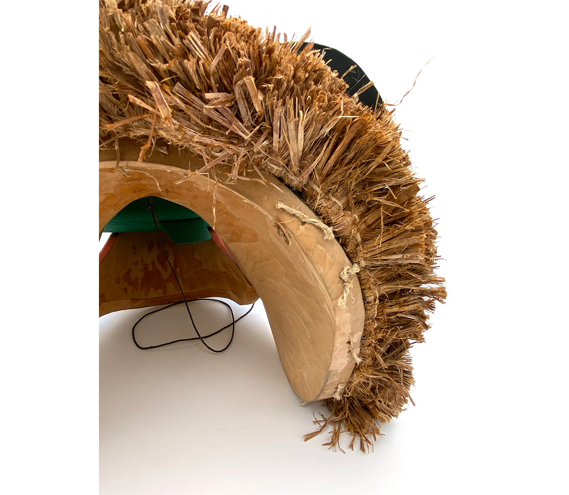 Bear Catching a Salmon Carved Mask - David Stephens